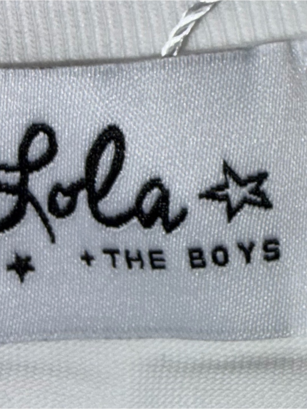 Lola and the Boys Pink Crystal Rhinestone Swiftie Tee sz. 8 NWT - Picture 6 of 6